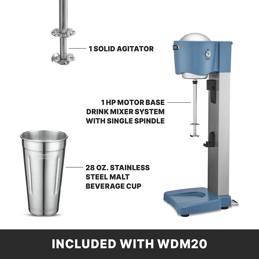 Light-Duty Single Spindle Drink Mixer